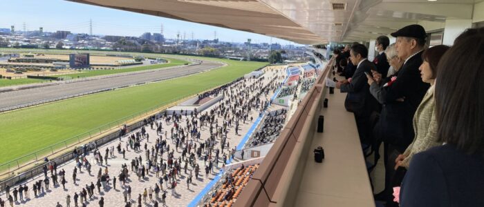20260111中山競馬場貴賓室から
